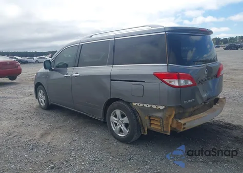 2016 Nissan Quest Sv from USA, damaged, VIN JN8AE2KP3G9152750
